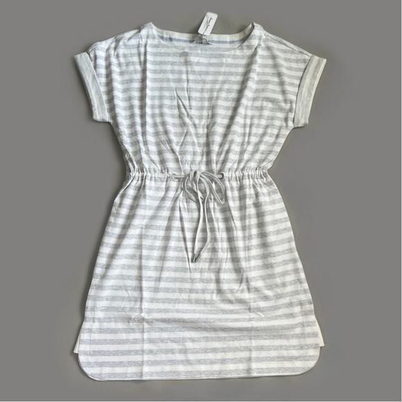 Tommy Bahama Dresses & Skirts - TOMMY BAHAMA Women's Short Sleeve Amira Stripe Short Dress Size M Grey (New)